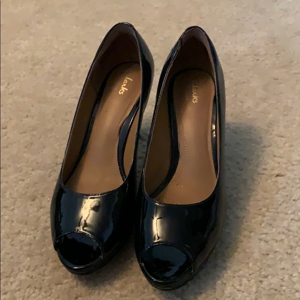 Clark’s Peep Toe Heels